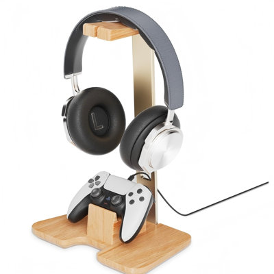 Controller And Headphone Stand For Desk Gaming Desk Accessories Controller And Headphone Holder Headset Holder Headset Stand