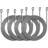 Amgo Wire Cable Ropes Hardware Kits for Rectangle/Square Sun Shade Sail Canopy