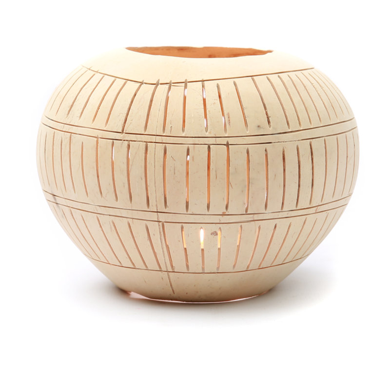 Wood Wall Votive Holder