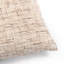 DURAND Linen Square Pillow Cover & Insert