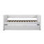Lit de jour 1pc avec tissu d'ameublement en bois et tissu d'ameublement moderne-1299970875