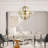 Eda 6 - Light Dimmable Globe Chandelier-114264405