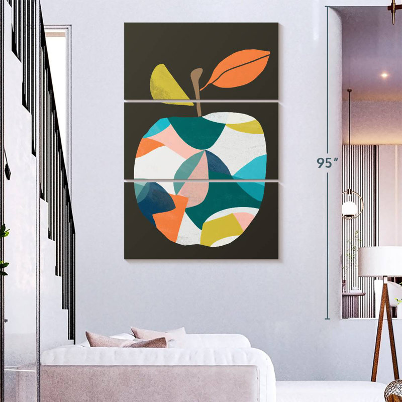 Yarlin Fab Fruit III, 74" H x 48" W