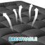 Surmatelas en damier Crotty 350g-970533951-941349225