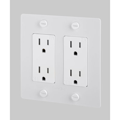 2G Duplex Outlet / Cross / With Logo