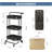 Revaz Metal Bar Cart