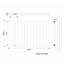 Reita Horizontal Designer Radiator-261993132-261993123