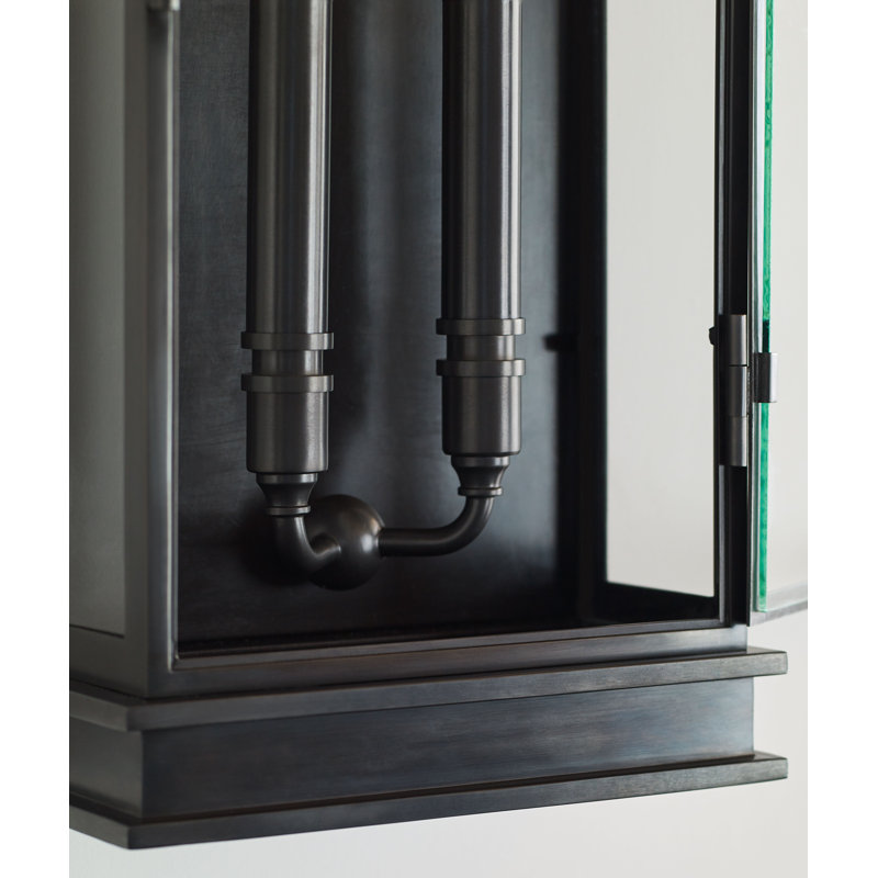 Chapman & Myers Linear Lantern Tall, Bronze