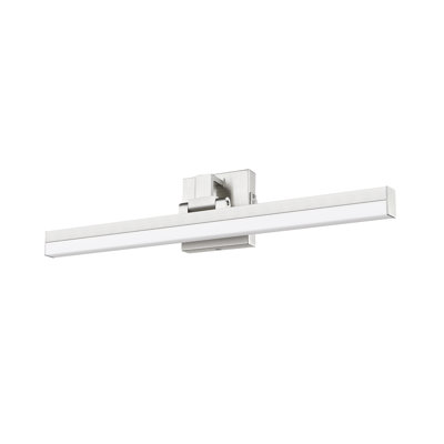 Meuble-lavabo 1 lumière Briden en chrome