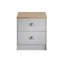 Kral 40cm W Manufactured Wood Bedside Table