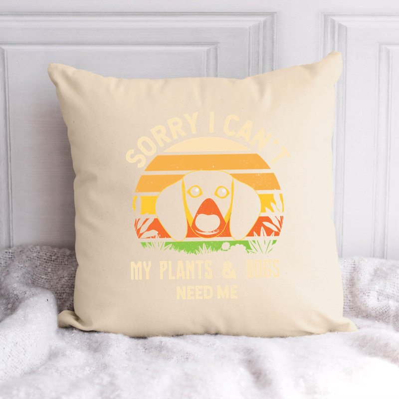 Coussin décoratif, H 16 po x l 16 po