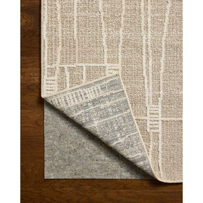 Amber Lewis x Loloi Bexley Mushroom / Natural Area Rug