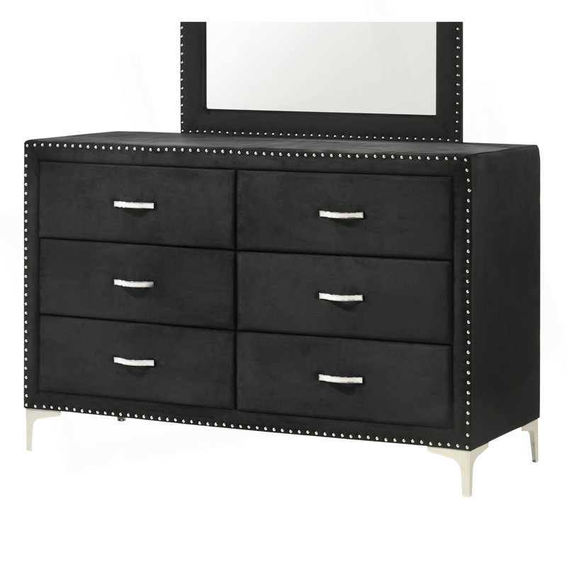 Mobilier de chambre à coucher Glam Style