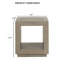 Table de bout carrée 1Pc-594215594