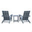 Ensemble de chaises d'extérieur pour 2 personnes Adirondack