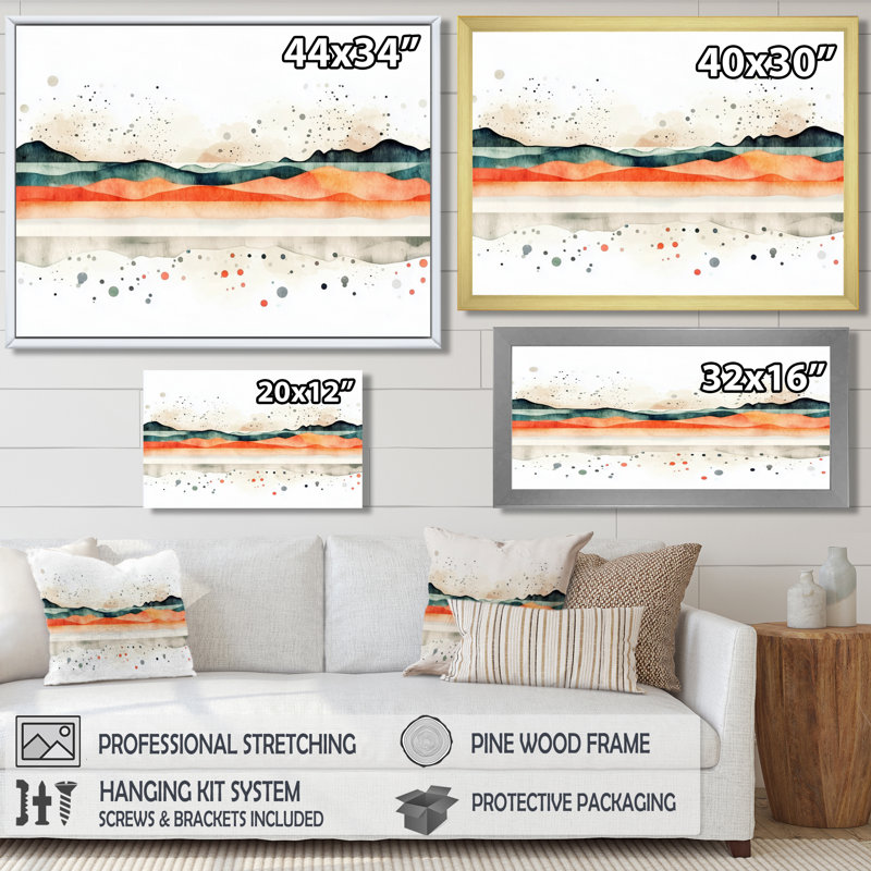 Shifting Marble Landscape - Art mural abstrait avec impression de marbre, Argent argent, H 30 po x l 40 po
