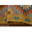 Tapis de couloir oriental réversible en laine Kilim 2x7