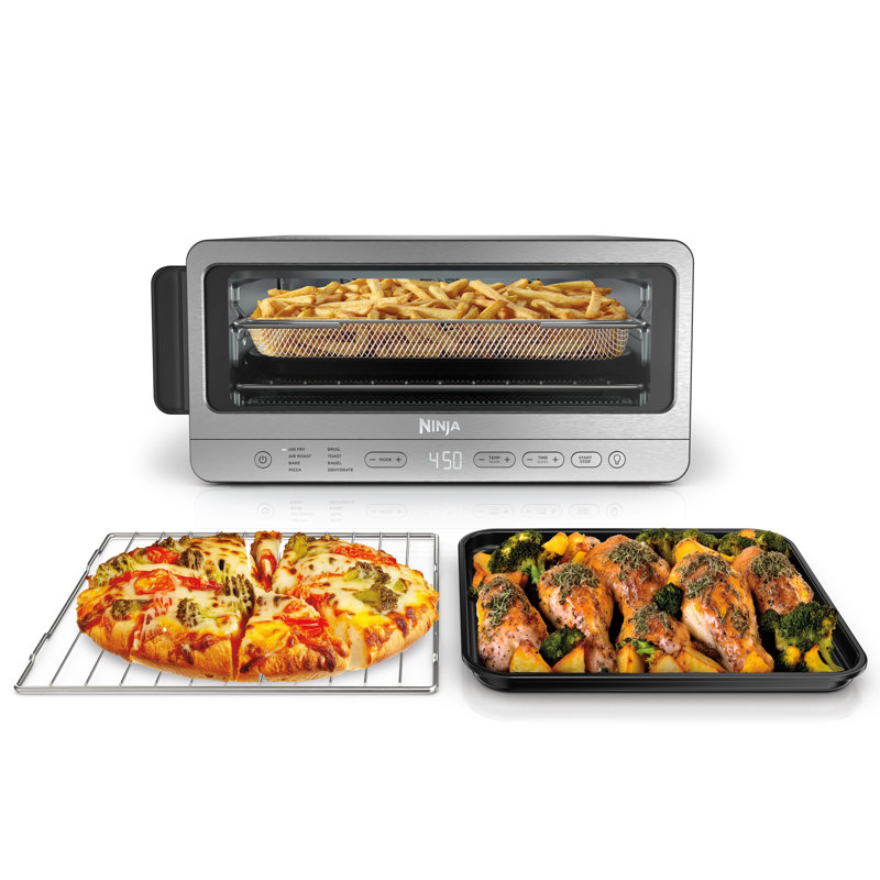 Stainless Steel 6-Slice Air Fryer Toaster Oven