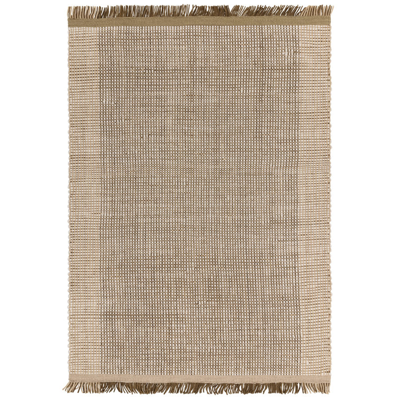 Avalei Plain Wool Hand Woven Area Rug, Rectangle 10' x 14'2"