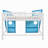 Lessing Full Loft Bed with Built-In Stairs