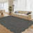 Farmhouse Scalloped Rug Washable Rug with Non Slip TRP Backing, Low Pile Non Shedding Rustic Carpet, Soft Thin Foldable Printed Mat for Living Room Bedroom-660204446-660204438