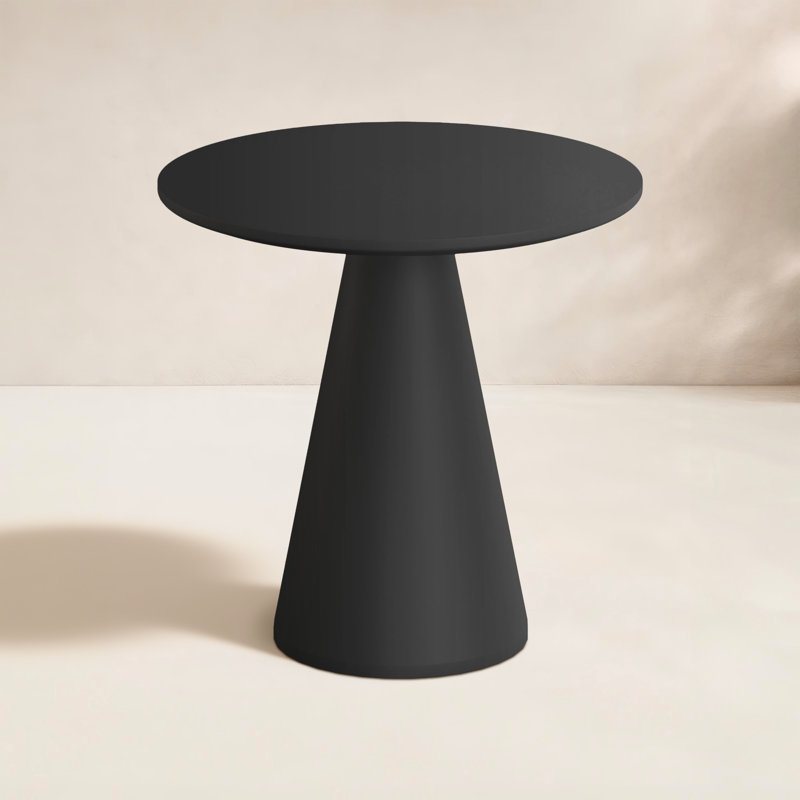 Table bistro Bazar, Gris