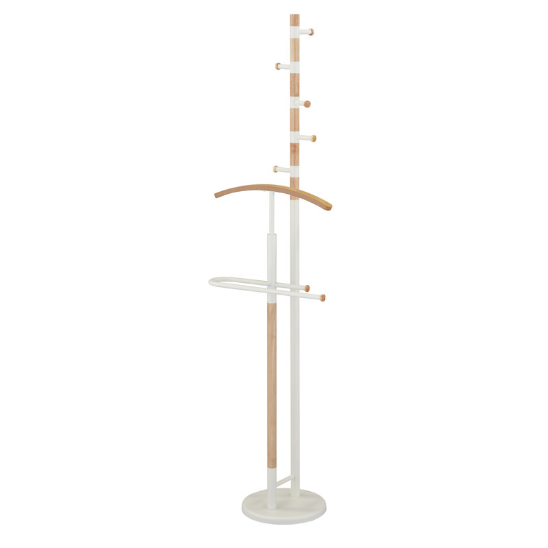 Gianni Solid Wood Freestanding Valet Stand