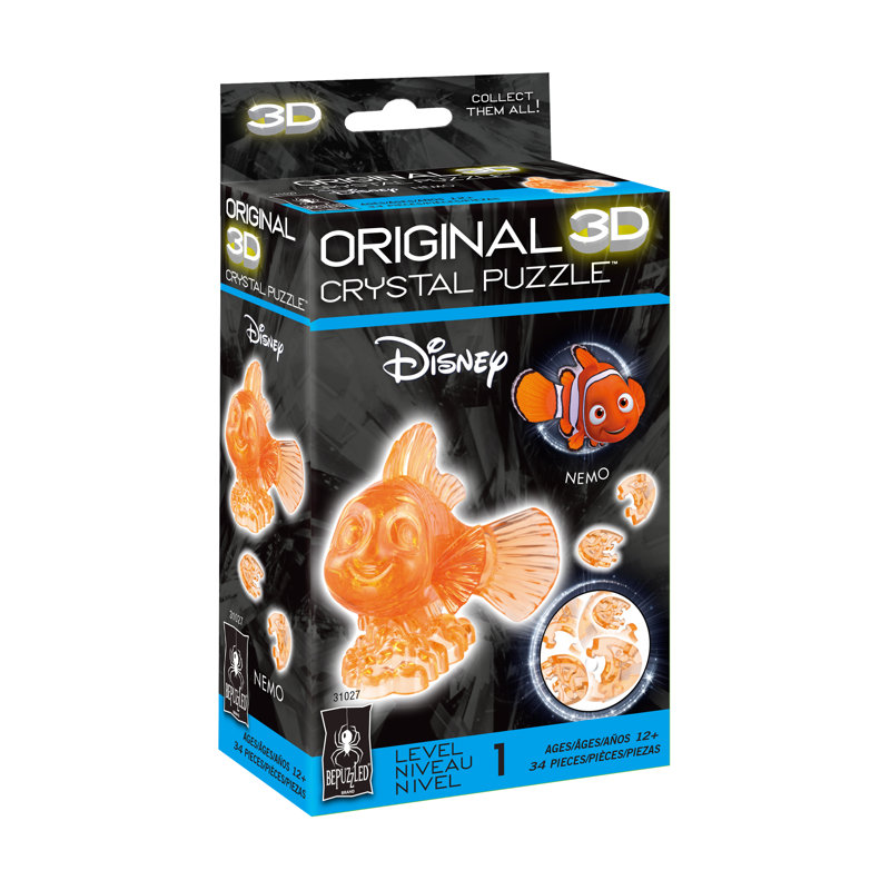 Casse-tête 3D en cristal Disney Nemo