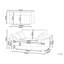 2 Seater Jumbo Cord Sofa Brown TIRRO-1766569650