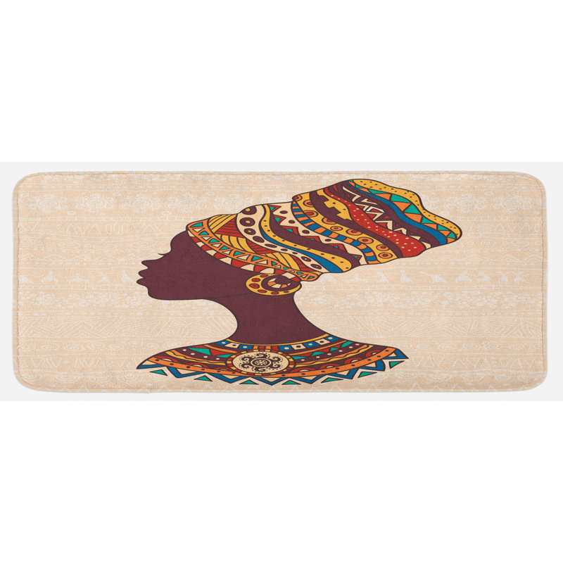 Tapis de cuisine tribal