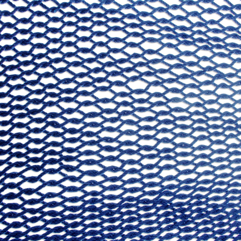 Hamac en corde de coton bleu marine Uxmal