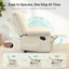 80cm Wide Lift Assist Home Theatre Recliner with Massager-2102194906