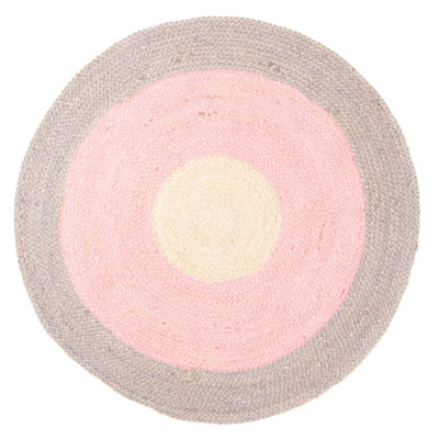 Palas Denizli Pink Rug 3'0" x 3'0"