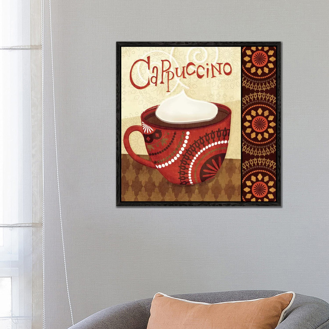 Cup Of Joe II von Veronique - Galerie-umwickelte Leinwand Giclée auf Leinwand