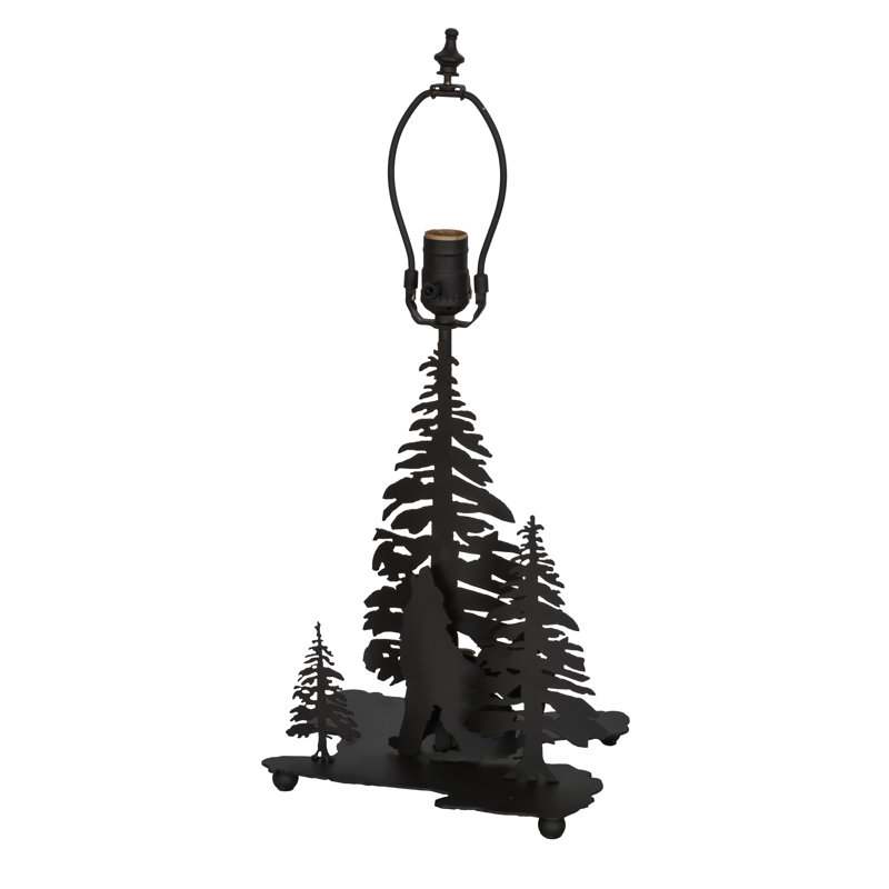 Rustic Lodge Table Lamp