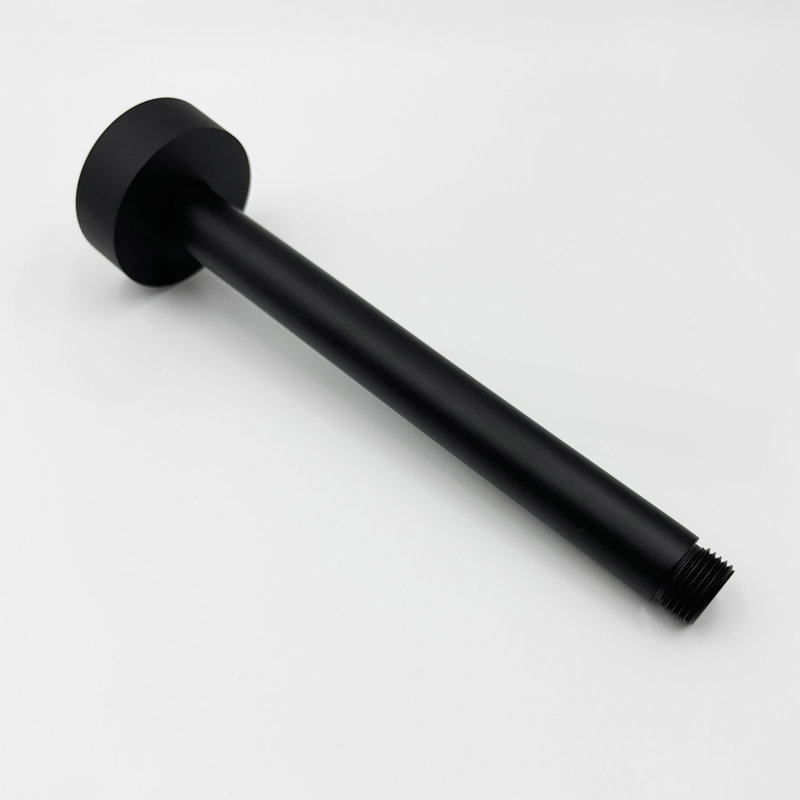 Bras de douche avec bride, fils coniques 1/2 NPT, bras de pomme de douche à pluie, bras d'extension de douche de plafond
