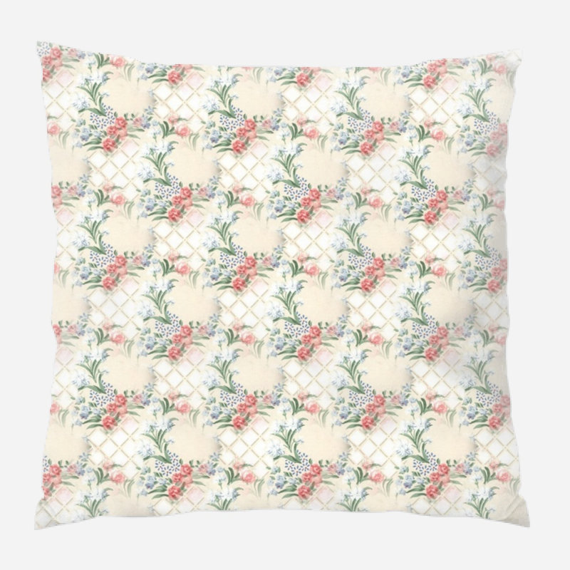 Coussin décoratif à motif floral Grijalva, Intérieur
