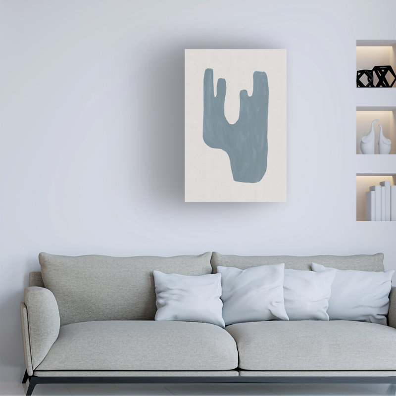 Art sur toile bol bolara, style Mid-Century IV, H 30 po x l 47 po