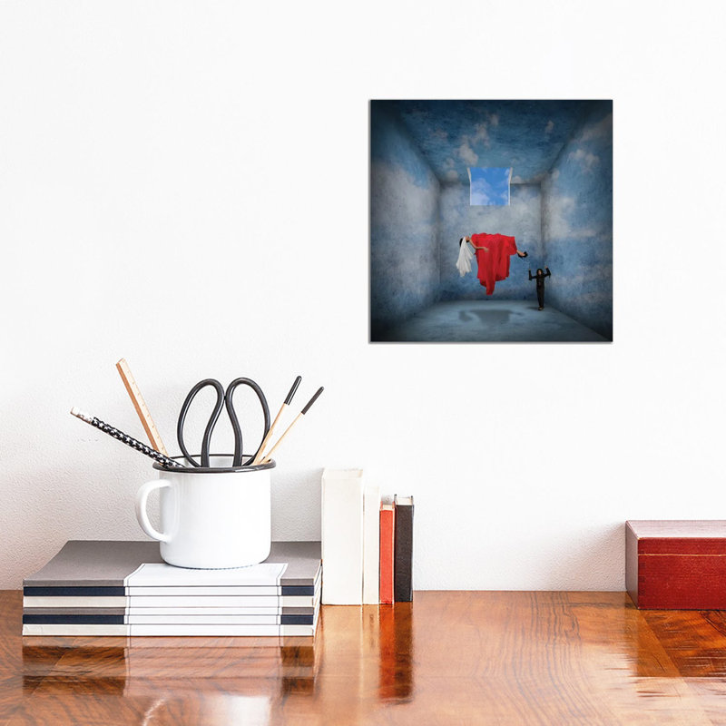 Little Witch by Hari Sulistiawan - Wrapped Canvas Print, 30.48cm H x 30.48cm W x 1.905cm D