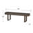 Radabaugh Rustic Industrial Reclaimed Wood Bench