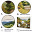 «Green Wondering Pastoral Harmony» sur impression sur toile-97021149-97021138