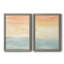 Sunny Horizon I - ensemble de 2 reproductions d'art sur toile-1489674190-1489674177