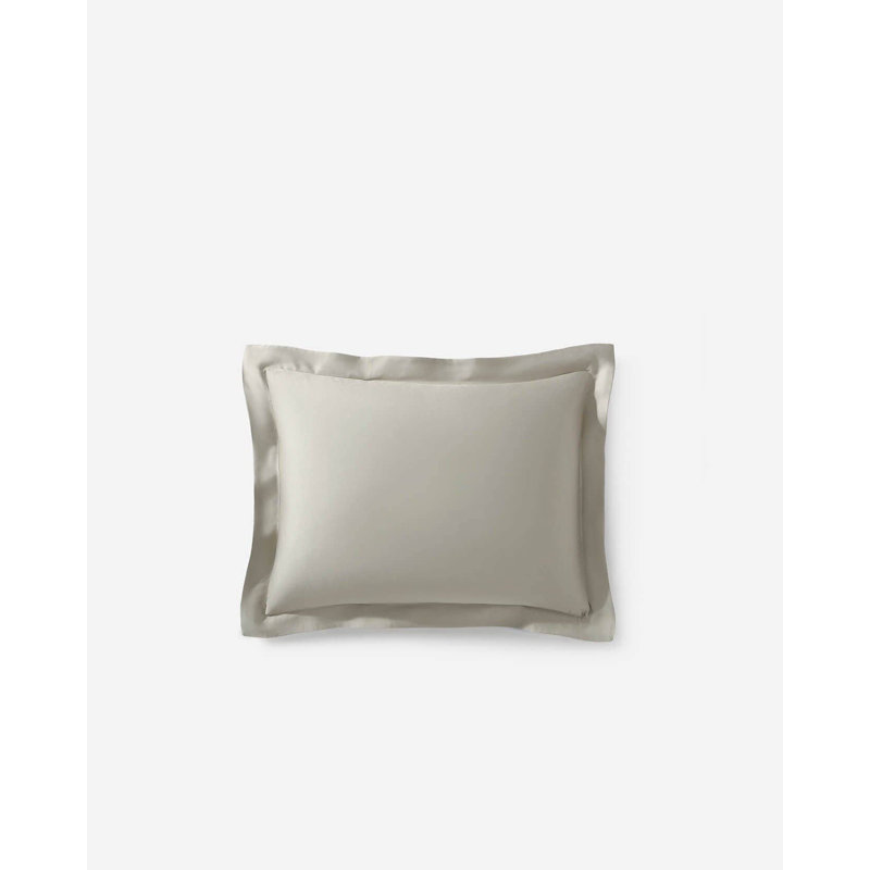Natural Premium Bamboo Sham Set, King Sham, Blush
