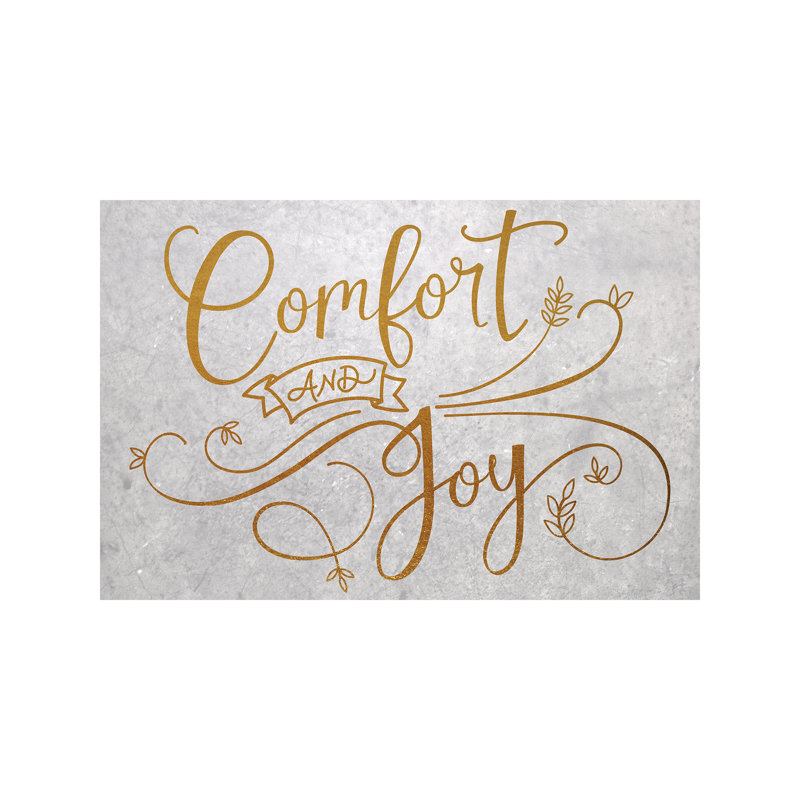 Rustic Christmas V 1 Piece Wrapped Canvas Wall Art, 66.04 cm H x 45.72 cm W x 3.175 cm D