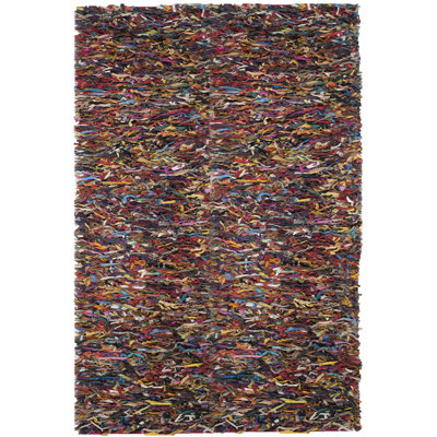 Tapis en cuir Godsey