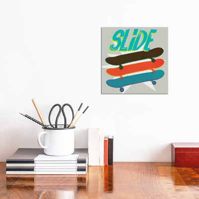 Sk8r II 1 Piece Wrapped Canvas Painting