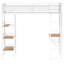 Lit mezzanine à 3 tablettes William