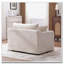 Fauteuil d'appoint en chenille-1799426930