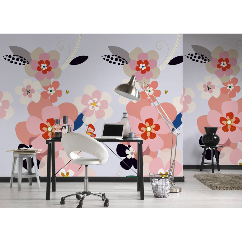 Papier peint floral Dollman
