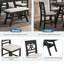 Ensemble de table de salle à manger 60 pièces en bois 60 po avec tablette de rangement et banc pour repas de cuisine élégants-131456145-131456146